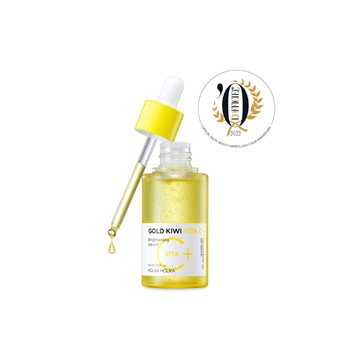 HOLIKA HOLIKA skaistinamasis veido serumas Gold Kiwi Vita C+
